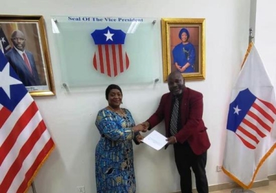 REMISE RAPPORT VICE PDT LIBERIA